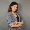 Kardigan Ria – barva šedá, pohled 2