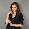 Kardigan Ria – barva černá, pohled 2