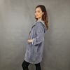 Mikina Emma – barva šedá, pohled 2