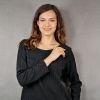 Dámské šaty Georgia – barva černá, pohled 2