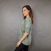 Top Nora – barva khaki, pohled 3