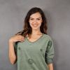 Top Nora – barva khaki, pohled 2