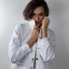 Riflová bunda Senia Bílá (4)