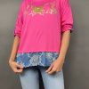 Top Sirin – barva fuchsia, pohled 3