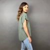 Top Rocio – barva khaki, pohled 3