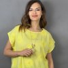 Top Alicia žlutá (2)
