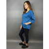 damska mikina shadow modra 3