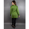 damske mikinove saty nira zelena 4