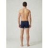 Pánské tmavě modré boxerky Comfort na postavě zezadu
