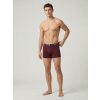 Pánské boxerky Comfort ve vínové barvě na postavě