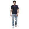 Pánské tričko HOSH Classic Navy – na postavě zepředu