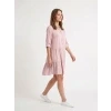 kosilove saty spirit ruzova pohled zboku