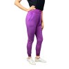 damske jednobarevne teplaky s knofliky magenta 2