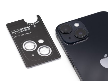 Ochranné sklíčko zadní kamery iPhone 13 / 13 mini