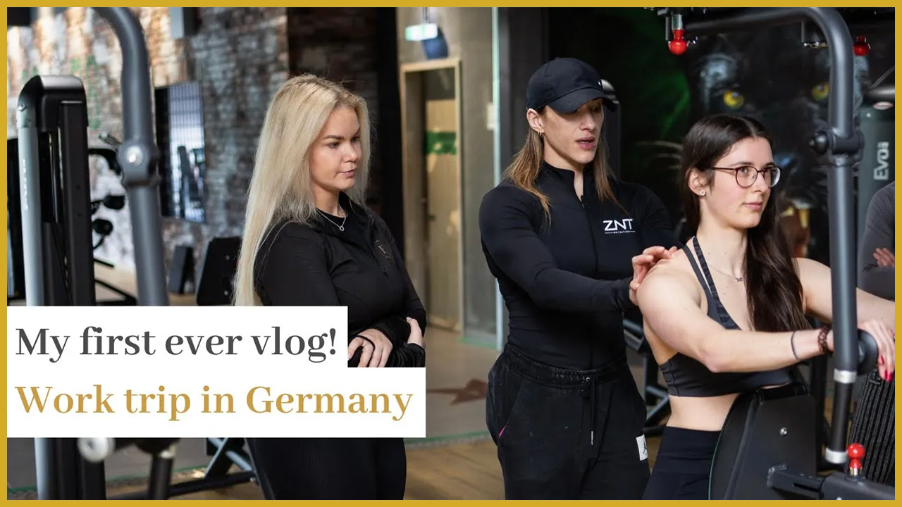 Můj PRVNÍ vlog! Pracovní cesta do Augsburgu s Jennifer Zienertovou