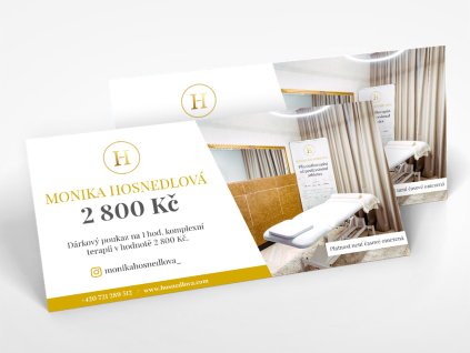 voucher 2800 czk