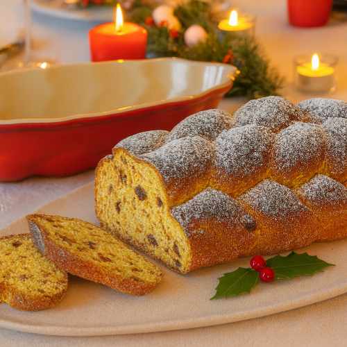 Kynutá vánočka do formy