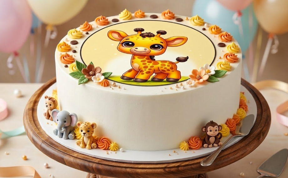 Recept na dort s jedlým papírem