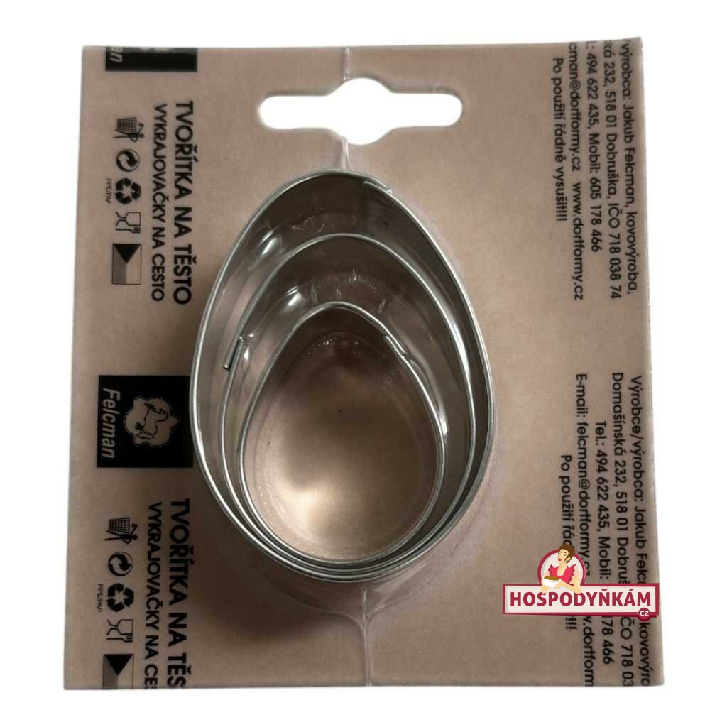 Sada vykrajovátek vajíčka 1