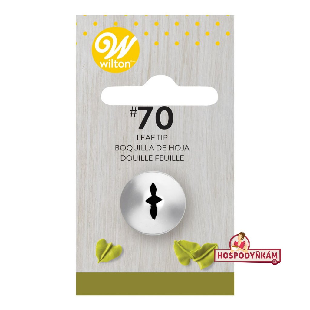 Zdobící špička Wilton 70 (lístek)