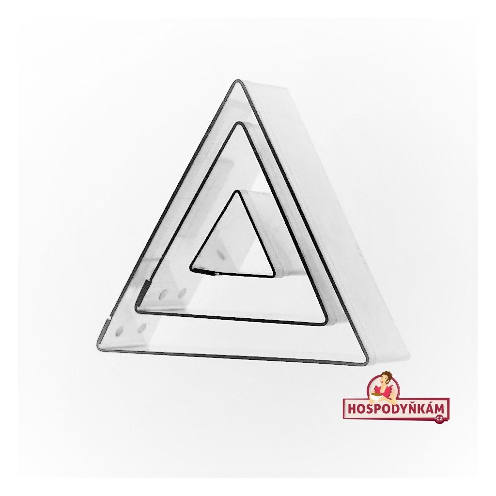 Sada vykrajovátek trojúhelník