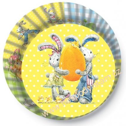 Cukrářské košíčky velikonoční se zajíčky