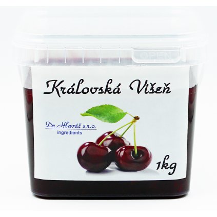 Džem Královská višeň 1kg (termostabilní)