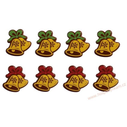 Günthart Zlaté zvonečky z čokolády 8ks