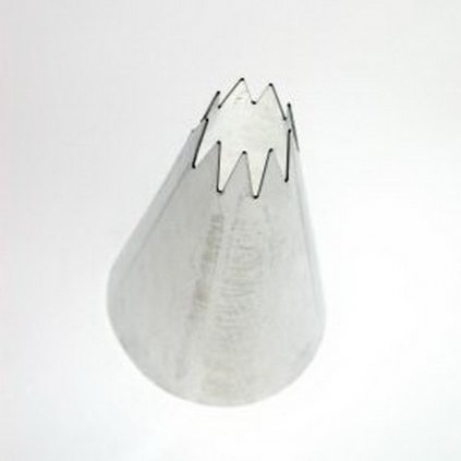 Zdobící špička průměr 8mm-9 zubů