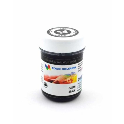 Gelová barva Food Colours, Black 1
