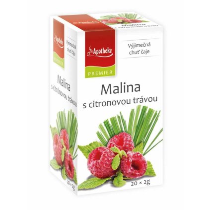 bylinný čaj malina s citronovou trávou