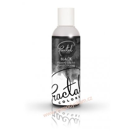 Fractal Barva do airbrush černá 100ml