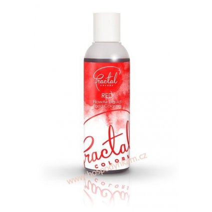 Fractal Barva do airbrush červená 100ml