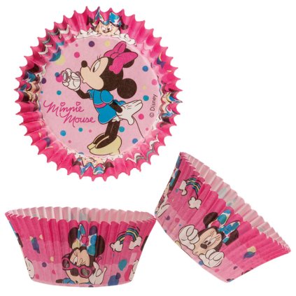 Cukrářské košíčky na pečení Minnie Mouse