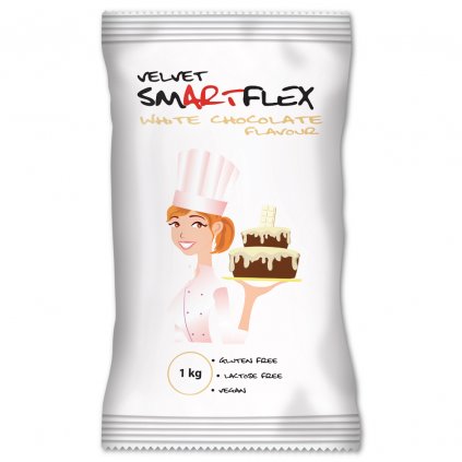 Smartflex Velvet bílá čokoláda 1kg