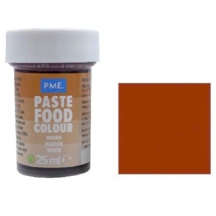 Gelová barva PME Brown