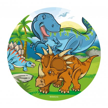 Jedlý papír deKora, Dinosauři