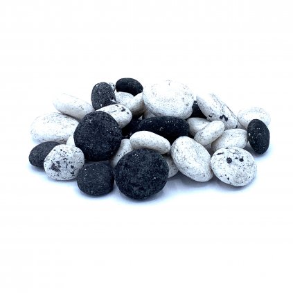 Jedlé kameny černo bílé 150g