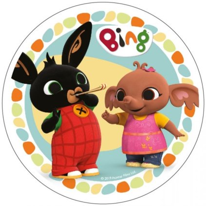 Jedlý papír Králíček Bing