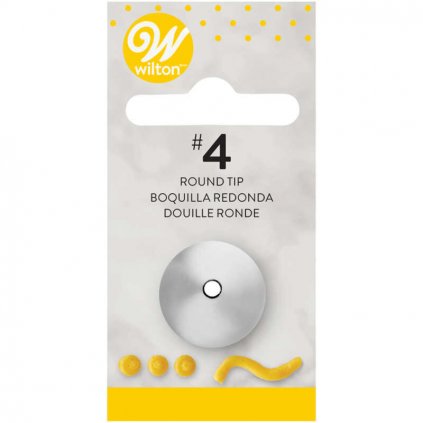 Zdobící špička Wilton Round 4 (kulatá)