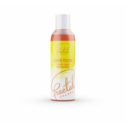 Fractal Barva do airbrush žlutá 100ml