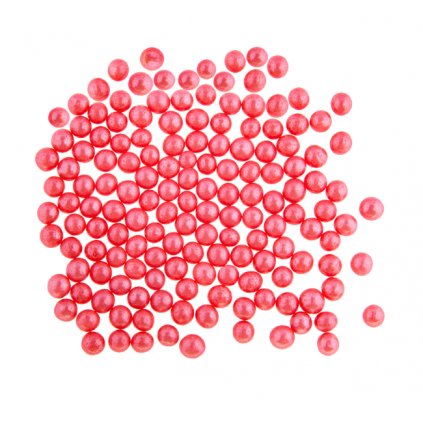 Křupinky perličky červené 50g