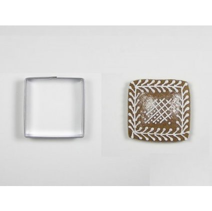 Nerezové vykrajovátko čtverec 39mm