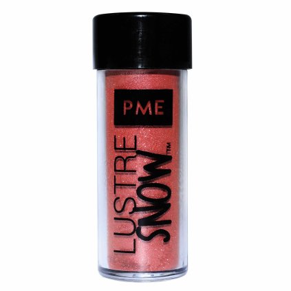 PME Lustre Snow, červený lesk