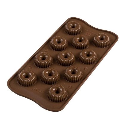 Silikomart Forma na čokoládu Choco Crown 3D 1