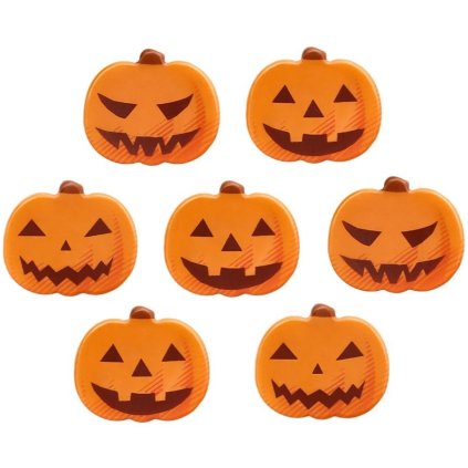 Čokoládová dekorace Dýně set 7ks