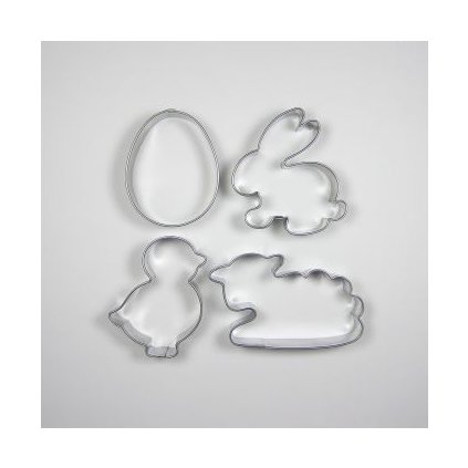 Sada nerezových vykrajovátek Velikonoční