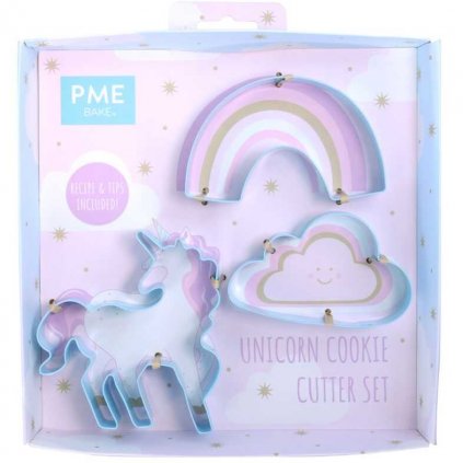 PME Sada vykrajovátek Unicorn