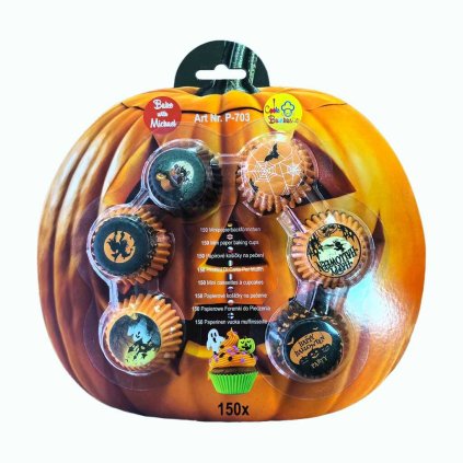 Cukrářské košíčky mini Halloween 150ks
