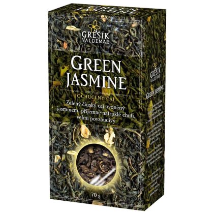 zelený čaj green jasmine sypaný